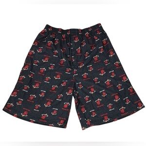 🏀 Miami Heat 🏀 pajama shorts youth XL - great condition